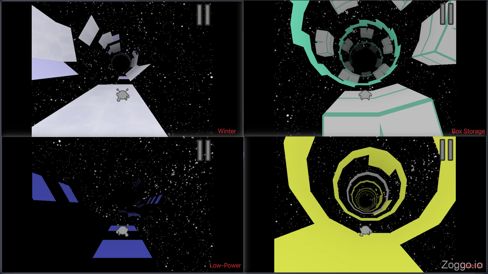 Four different tunnel environments in Run 3 including Winter, Low-Power, Box Storage, and Level 51